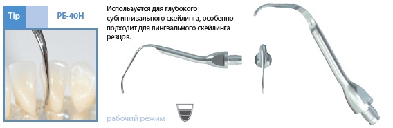 Насадка PE-40H насадка для скалинга в ООО «ЭУР-МЕД Дон»