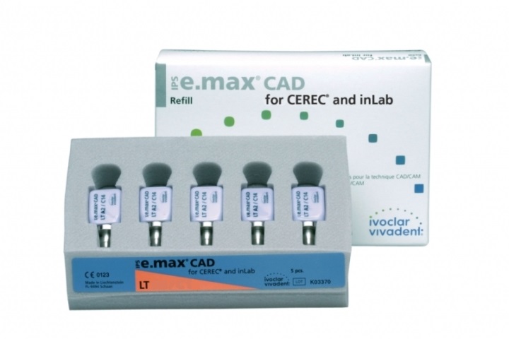 Блоки IPS e.max CAD for CEREC/inLab LT BL2 С14 5 шт. Блоки IPS e.max CAD for CEREC/inLab LT BL2 С14 5 шт. в ООО «ЭУР-МЕД Дон»